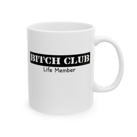 Stylish Ceramic Coffee Mug - Perfect for Home or Office - Great Gift for Coffee Lovers, Bitcoin Fans, Club Members