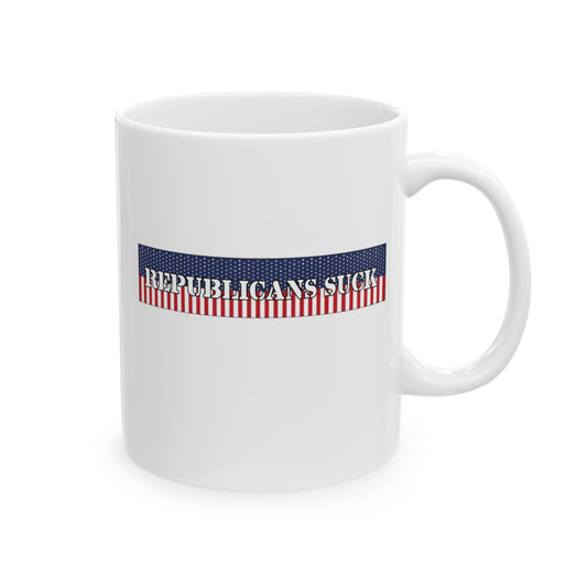 Patriotic Ceramic Mug - Perfect for Coffee Lovers, Gifts, Home Decor, Celebrations, or Relaxing Moments