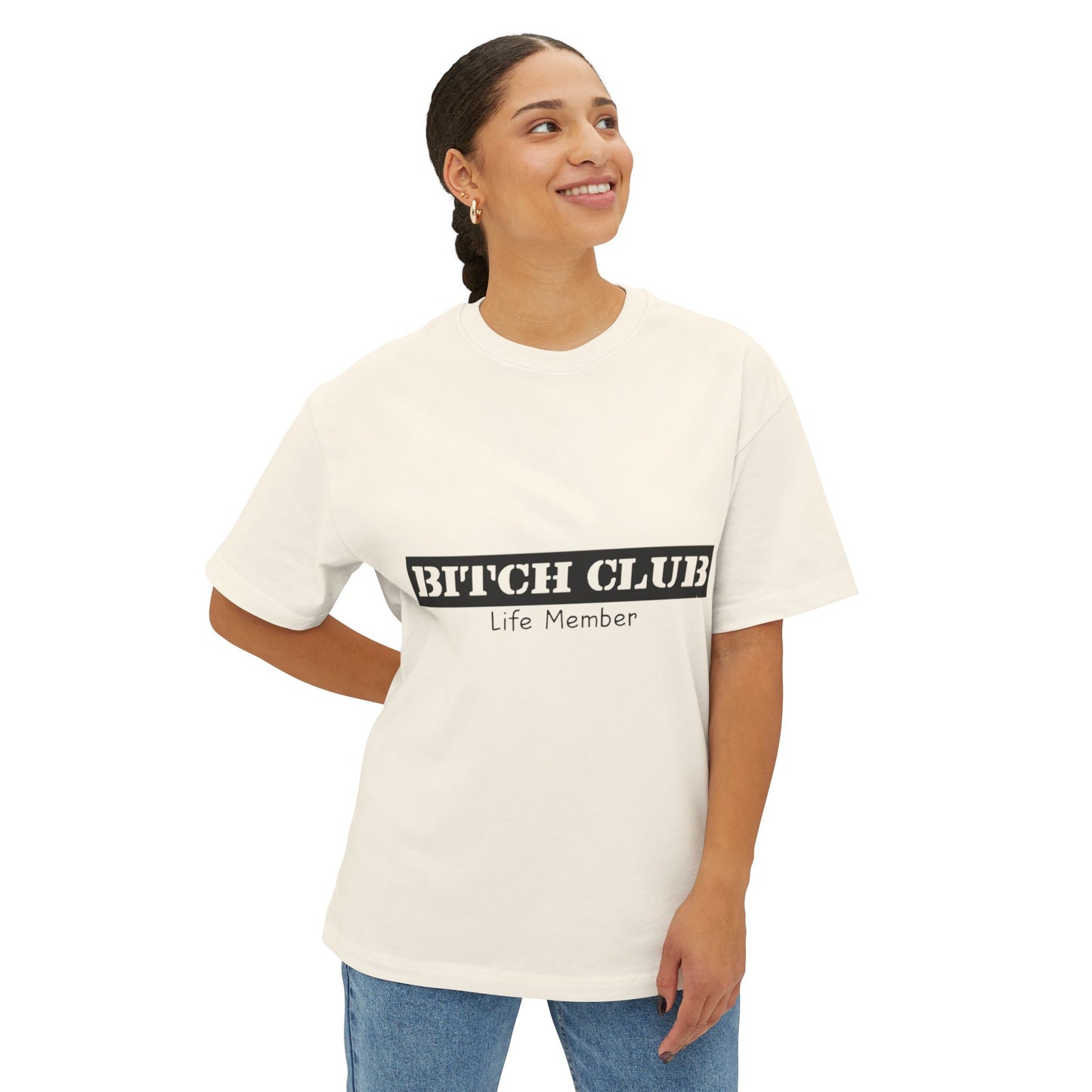 Bitch Club Life Member T-Shirt – Bold Queer Feminist Statement Tee for LGBTQ+ Rebels & Political Badasses – Funny Pride Shirt with Attitude