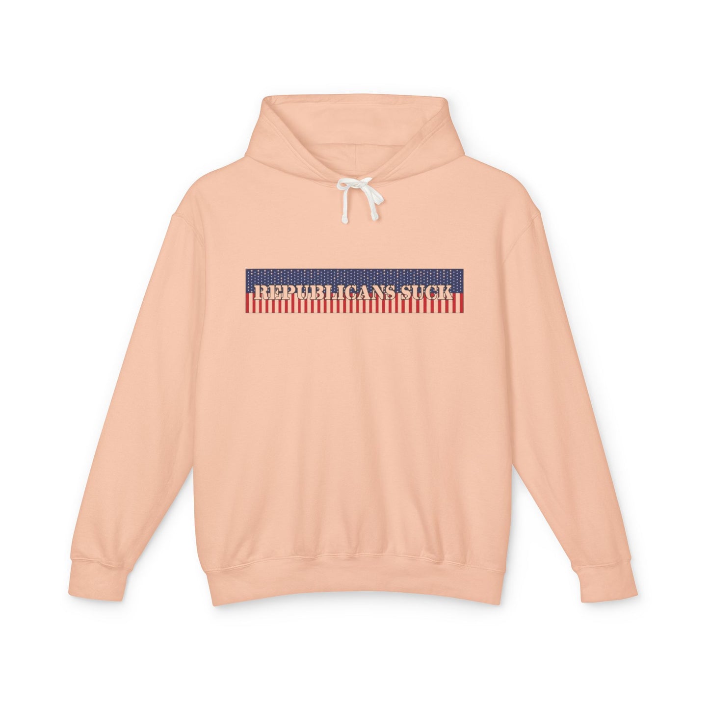Patriotic Unisex Lightweight Hooded Sweatshirt | Casual Style, Gift for Holidays, Comfortable & Trendy Wear, Perfect for Everyday