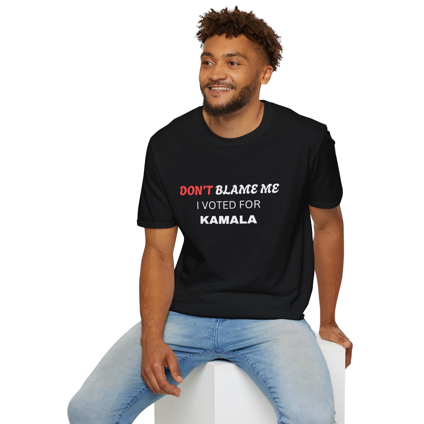 Don’t Blame Me I Voted for Kamala T-Shirt – Pro Kamala Harris Tee, Feminist Political Shirt, Liberal Democrat Election Top