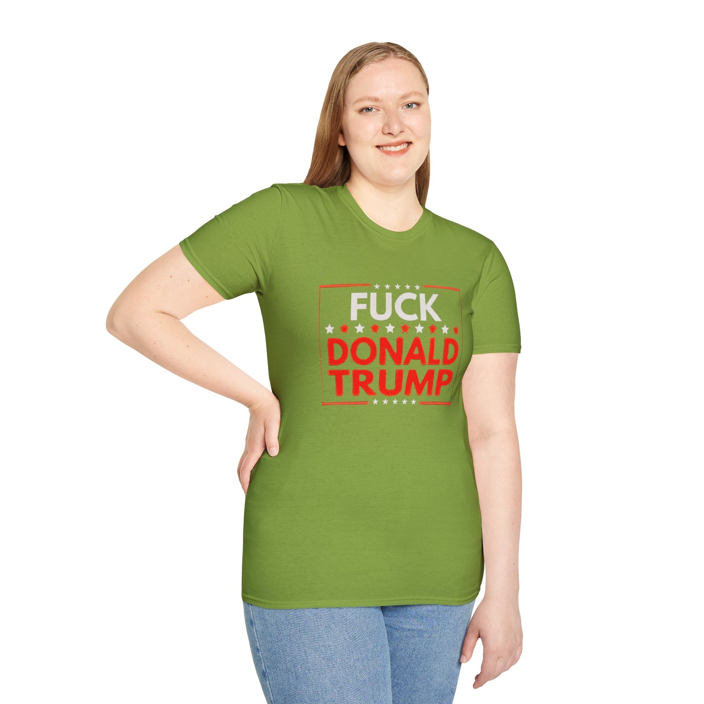 Fuck Donald Trump T-Shirt – Bold Anti-Trump Political Tee for LGBTQ+ Rebels, Pride Marchers & Progressive Voters – Unapologetic Protest Shirt