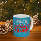 Fun Don't Trump Ceramic Mug - Gift for Coffee Lovers, Election Season, Political Humor, Kitchen Decor, Birthday Gift