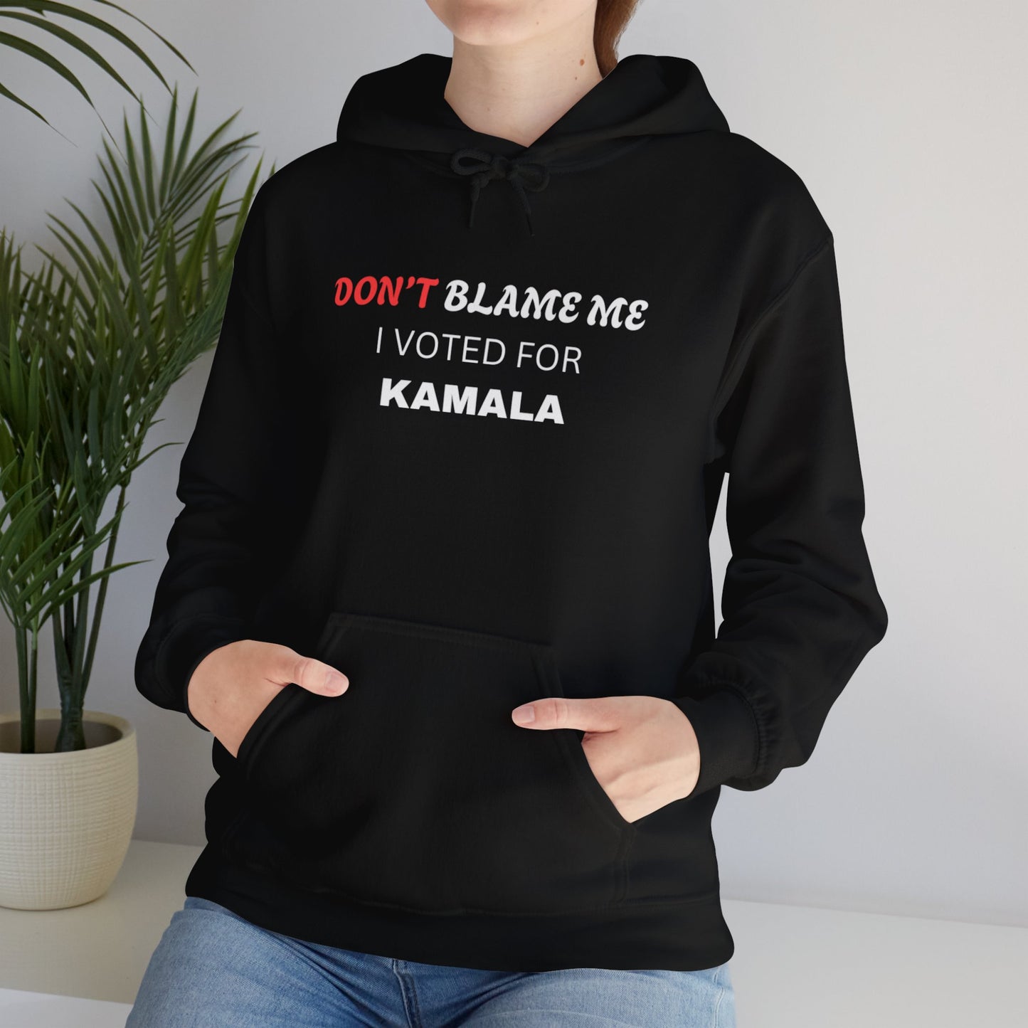 Don’t Blame Me I Voted for Kamala T-Shirt – Pro Kamala Harris Tee, Feminist Political Shirt, Liberal Democrat Election Top