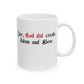 Ceramic Mug - "Yes, God, Create Adam!" - Perfect Gift for Artists, Birthdays, and Creative Souls, Coffee Mug, Art Lover Gift, [...]