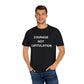 Courage Not Capitulation T- shirt – Bold LGBTQ+ Resistance Tee for Progressives, Protesters & Political Rebels – Stand Tall, Speak Loud Statement Shirt