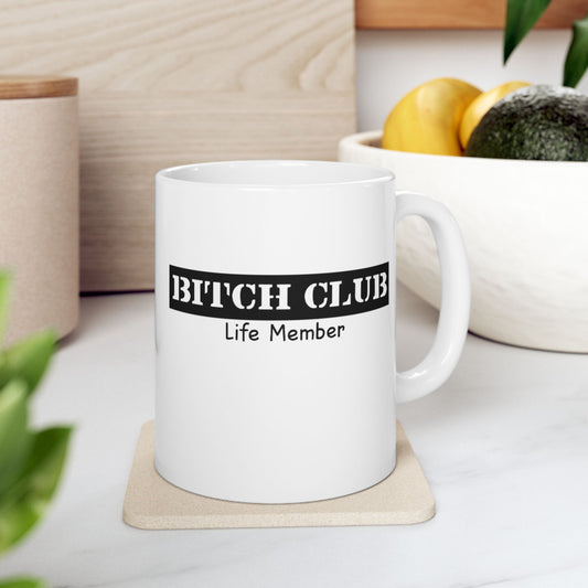 Stylish Ceramic Coffee Mug - Perfect for Home or Office - Great Gift for Coffee Lovers, Bitcoin Fans, Club Members
