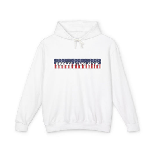 Patriotic Unisex Lightweight Hooded Sweatshirt | Casual Style, Gift for Holidays, Comfortable & Trendy Wear, Perfect for Everyday