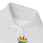 Rainbow Leaf Hoodie, Cozy Unisex Sweatshirt, LGBTQ+ Pride Apparel, Casual Streetwear, Gift for Friends, Everyday Comfort