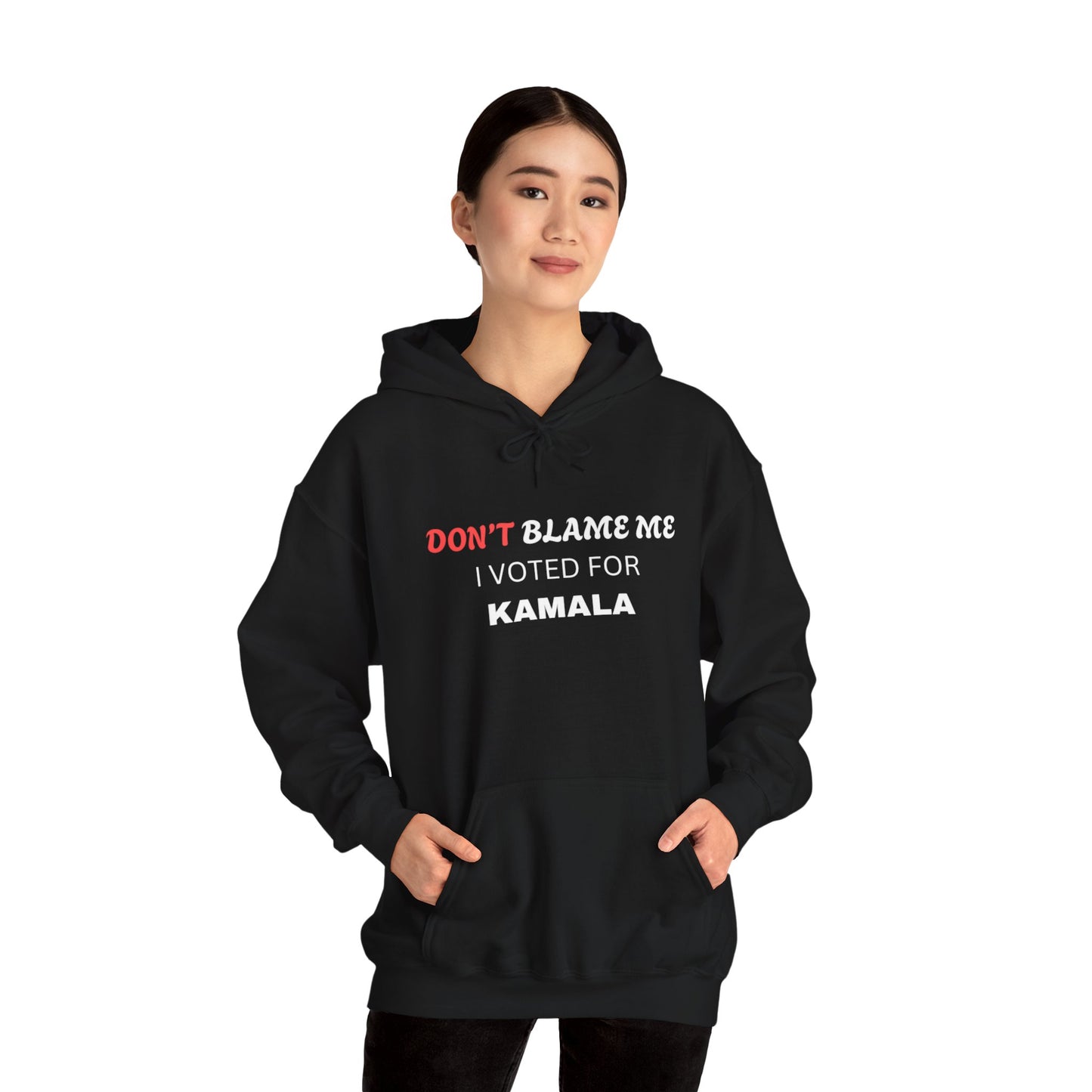 Don’t Blame Me I Voted for Kamala T-Shirt – Pro Kamala Harris Tee, Feminist Political Shirt, Liberal Democrat Election Top