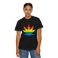 Pride Leaf T-Shirt – LGBTQ+ Botanical Statement Tee for Queer Nature Lovers
