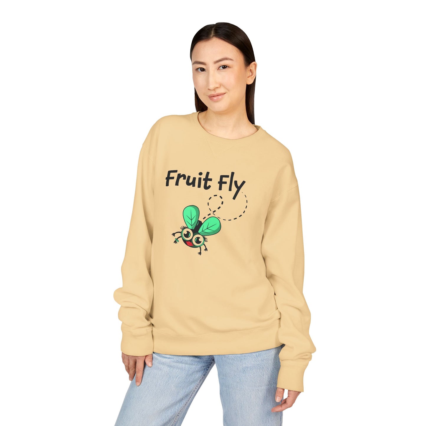 Fruit Fly Sweatshirt - Cute Insect Apparel, Funny Gift for Entomologists, Cozy Casual Wear for Any Season, Organic Comfort Sweatshirt, [...]
