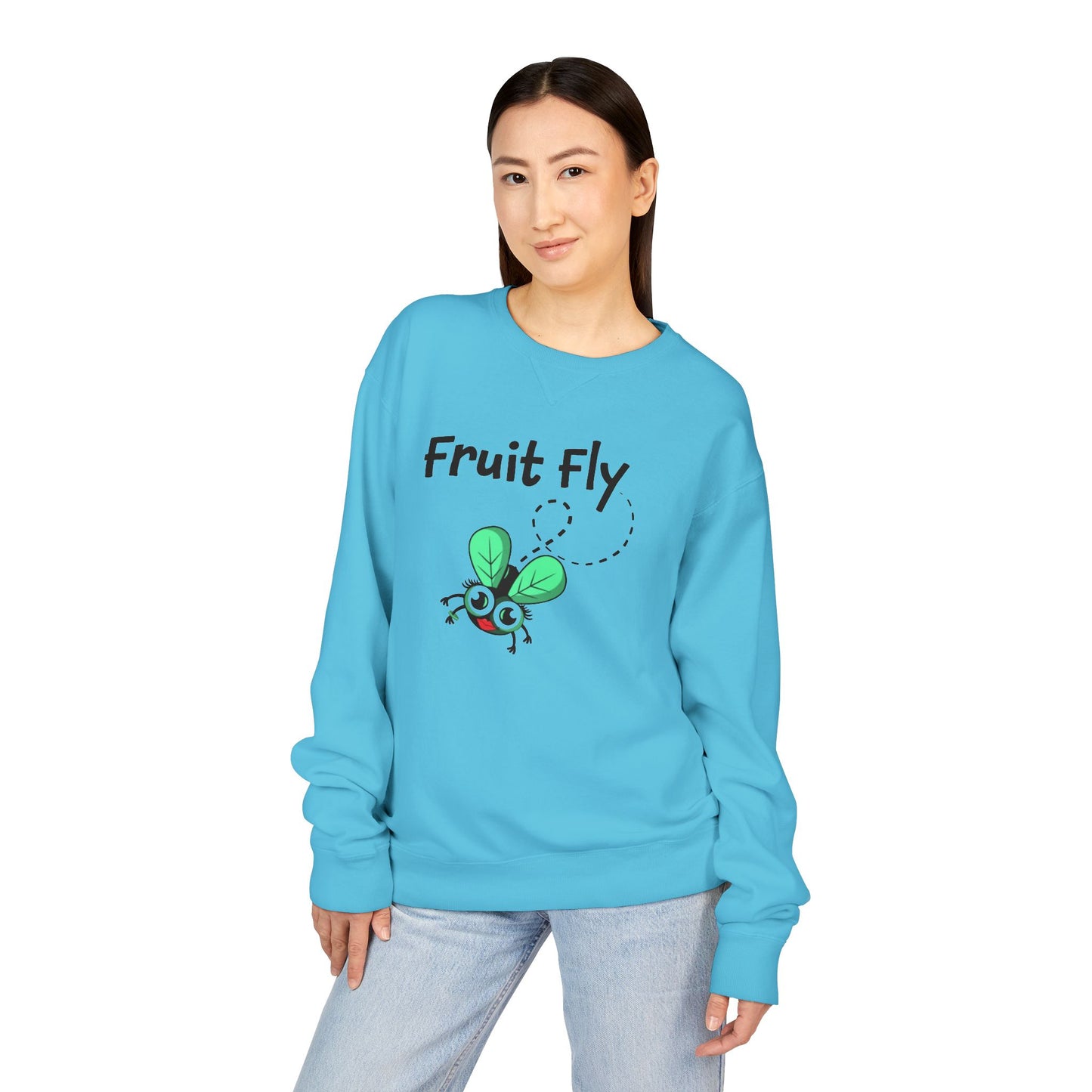 Fruit Fly Sweatshirt - Cute Insect Apparel, Funny Gift for Entomologists, Cozy Casual Wear for Any Season, Organic Comfort Sweatshirt, [...]