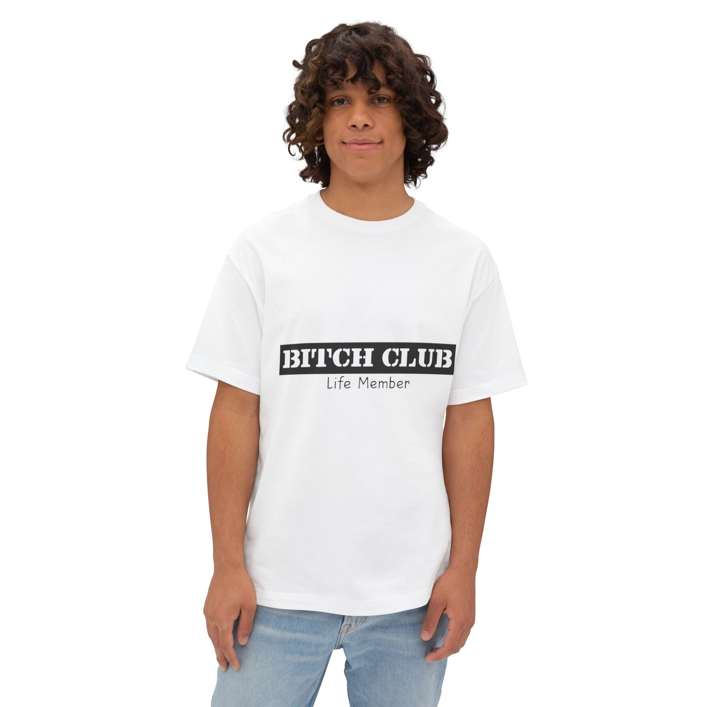 Bitch Club Life Member T-Shirt – Bold Queer Feminist Statement Tee for LGBTQ+ Rebels & Political Badasses – Funny Pride Shirt with Attitude