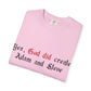 Yes, God Did Create Adam and Steve T-Shirt – Funny LGBTQ Christian Pride Tee for Queer Believers, Allies & Bold Faith Statements – Gay Affirming Apparel with a Twist