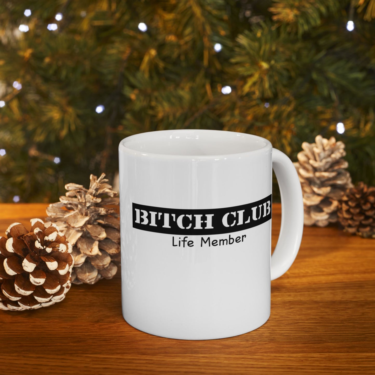 Stylish Ceramic Coffee Mug - Perfect for Home or Office - Great Gift for Coffee Lovers, Bitcoin Fans, Club Members